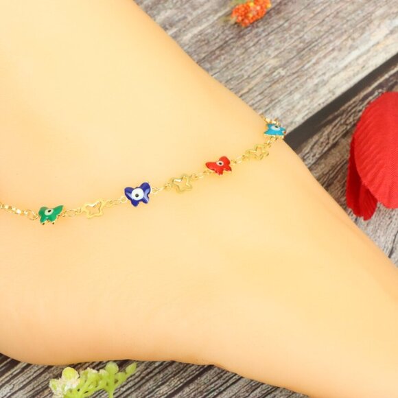 "Elegant Handmade Anklet – Delicate Jewelry for Women, MAR091553 - Picture 10 of 10